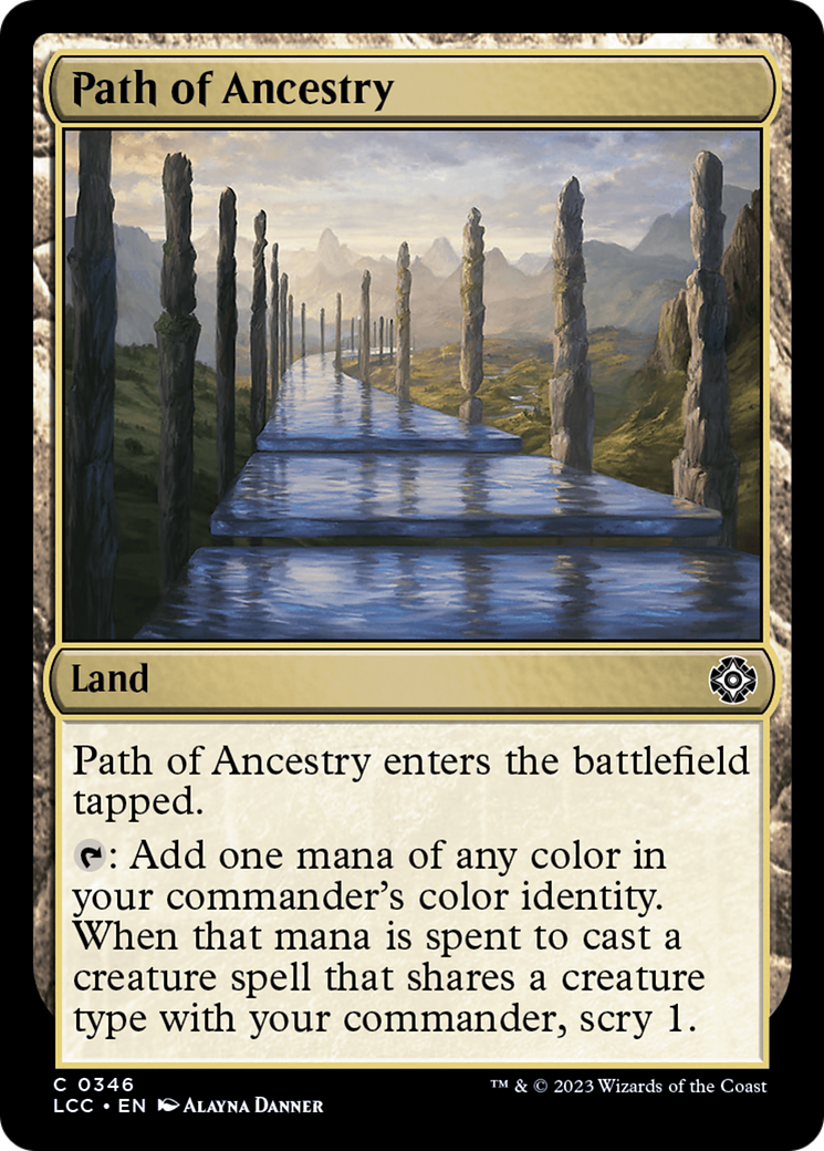 Path of Ancestry [The Lost Caverns of Ixalan Commander] - Magic: The Gathering - Card Brawlers | Quebec | Canada |