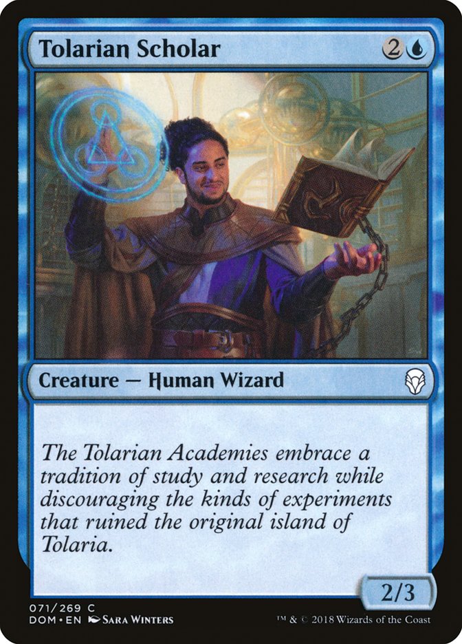 Tolarian Scholar [Dominaria] - Magic: The Gathering - Card Brawlers | Quebec | Canada |