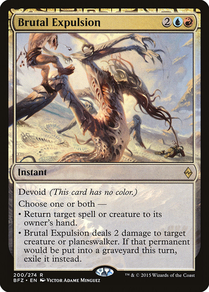 Brutal Expulsion [Battle for Zendikar] - Magic: The Gathering - Card Brawlers | Quebec | Canada |