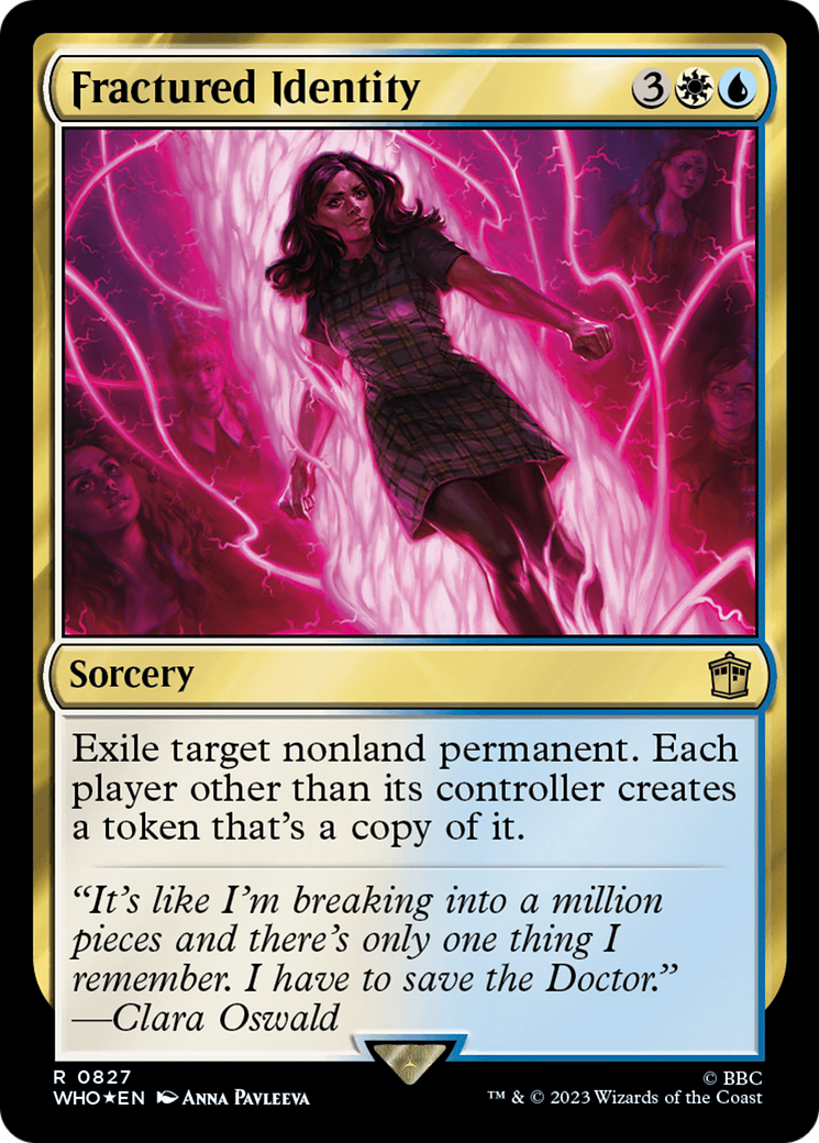 Fractured Identity (Surge Foil) [Doctor Who] - Magic: The Gathering - Card Brawlers | Quebec | Canada |