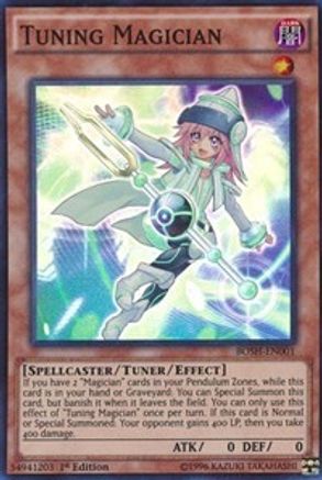 Tuning Magician [BOSH-EN001] Super Rare - Yu-Gi-Oh! - Card Brawlers | Quebec | Canada |