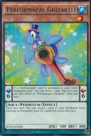 Performapal Guitartle [BOSH-EN004] Rare - Yu-Gi-Oh! - Card Brawlers | Quebec | Canada |