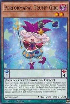 Performapal Trump Girl [BOSH-EN007] Common - Yu-Gi-Oh! - Card Brawlers | Quebec | Canada |