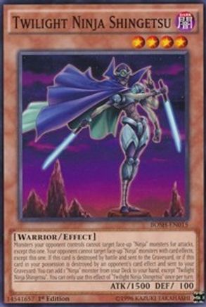 Twilight Ninja Shingetsu [BOSH-EN015] Common - Yu-Gi-Oh! - Card Brawlers | Quebec | Canada |