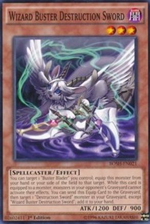 Wizard Buster Destruction Sword [BOSH-EN021] Common - Yu-Gi-Oh! - Card Brawlers | Quebec | Canada |