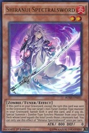 Shiranui Spectralsword [BOSH-EN031] Ultra Rare - Yu-Gi-Oh! - Card Brawlers | Quebec | Canada |