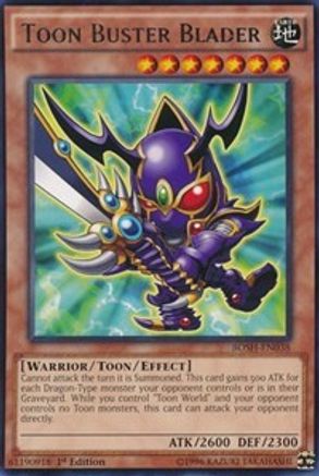 Toon Buster Blader [BOSH-EN038] Rare - Yu-Gi-Oh! - Card Brawlers | Quebec | Canada |