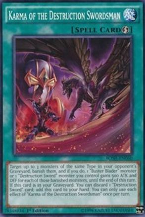 Karma of the Destruction Swordsman [BOSH-EN060] Common - Yu-Gi-Oh! - Card Brawlers | Quebec | Canada |