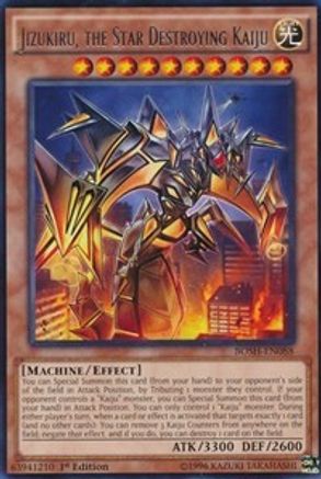 Jizukiru, the Star Destroying Kaiju [BOSH-EN088] Rare - Yu-Gi-Oh! - Card Brawlers | Quebec | Canada |