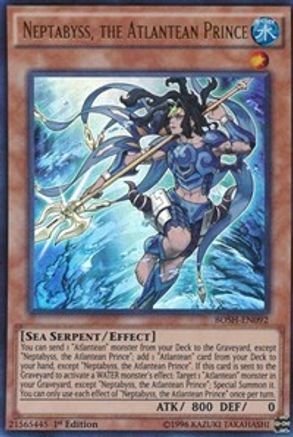 Neptabyss, the Atlantean Prince [BOSH-EN092] Ultra Rare