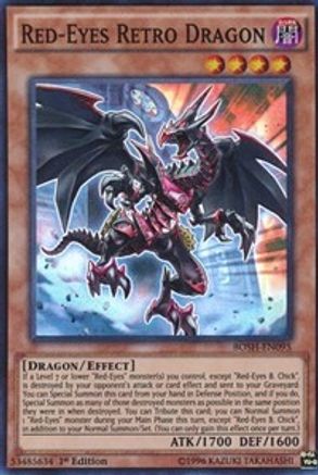 Red-Eyes Retro Dragon [BOSH-EN095] Super Rare - Yu-Gi-Oh! - Card Brawlers | Quebec | Canada |