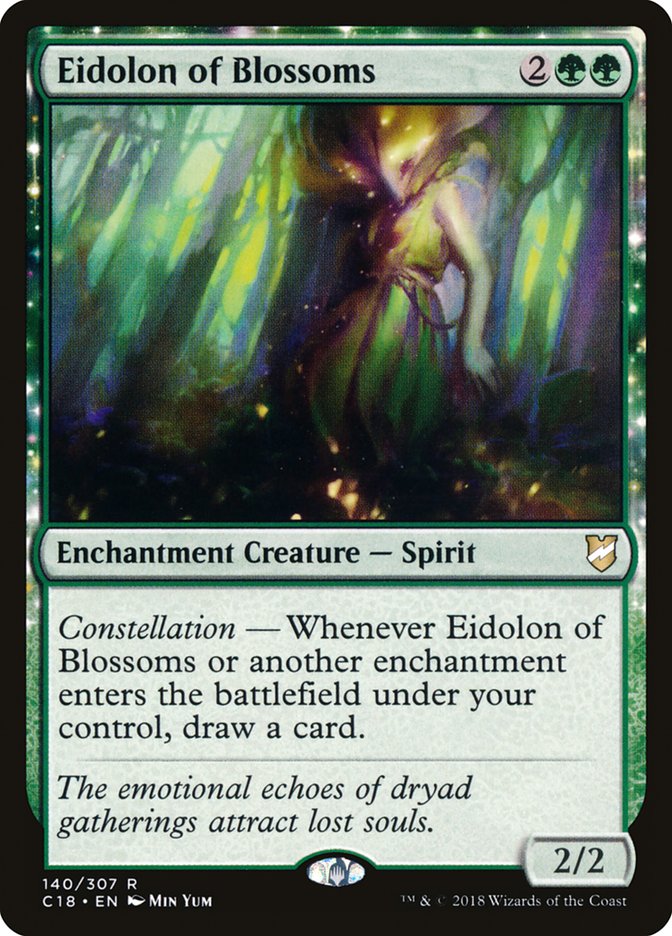 Eidolon of Blossoms [Commander 2018] - Magic: The Gathering - Card Brawlers | Quebec | Canada |