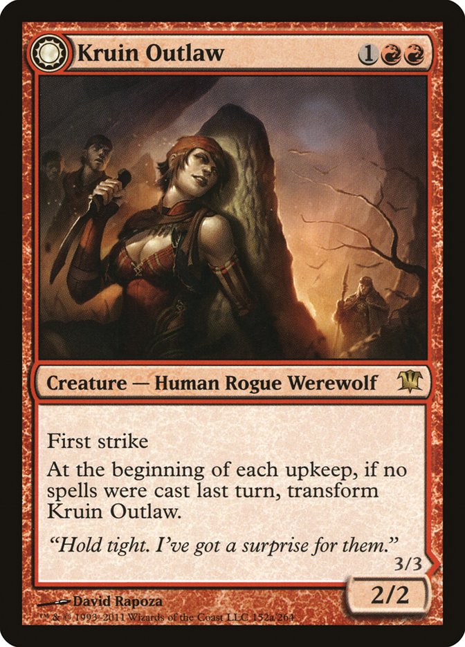 Kruin Outlaw // Terror of Kruin Pass [Innistrad] - Magic: The Gathering - Card Brawlers | Quebec | Canada |