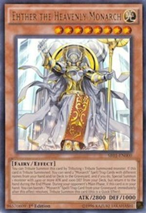 Ehther the Heavenly Monarch [SR01-EN000] Ultra Rare - Yu-Gi-Oh! - Card Brawlers | Quebec | Canada |
