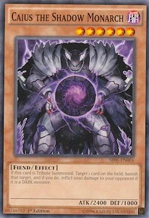 Caius the Shadow Monarch [SR01-EN004] Common - Yu-Gi-Oh! - Card Brawlers | Quebec | Canada |