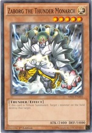 Zaborg the Thunder Monarch [SR01-EN005] Common - Yu-Gi-Oh! - Card Brawlers | Quebec | Canada |
