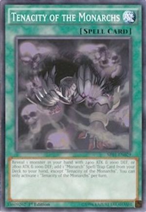 Tenacity of the Monarchs [SR01-EN029] Common - Yu-Gi-Oh! - Card Brawlers | Quebec | Canada |