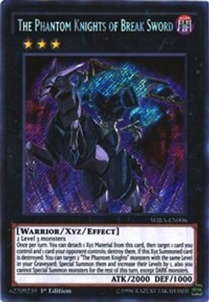 The Phantom Knights of Break Sword [WIRA-EN006] Secret Rare
