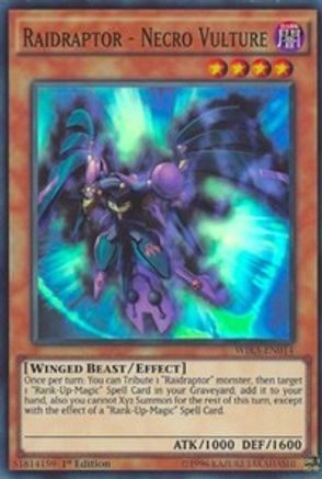 Raidraptor - Necro Vulture [WIRA-EN014] Super Rare - Yu-Gi-Oh! - Card Brawlers | Quebec | Canada |