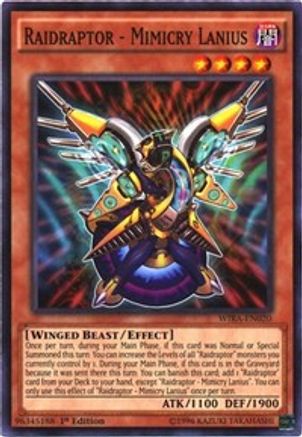 Raidraptor - Mimicry Lanius [WIRA-EN020] Common - Yu-Gi-Oh! - Card Brawlers | Quebec | Canada |