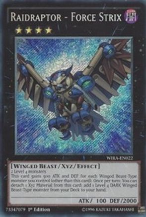 Raidraptor - Force Strix [WIRA-EN022] Secret Rare - Yu-Gi-Oh! - Card Brawlers | Quebec | Canada |