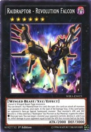 Raidraptor - Revolution Falcon [WIRA-EN023] Common - Yu-Gi-Oh! - Card Brawlers | Quebec | Canada |