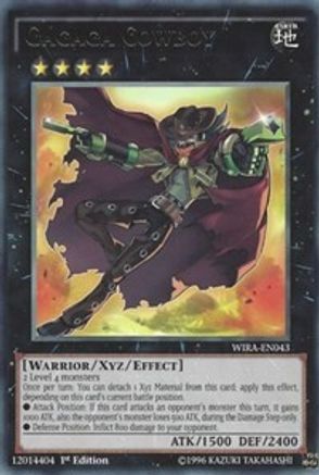 Gagaga Cowboy [WIRA-EN043] Rare - Yu-Gi-Oh! - Card Brawlers | Quebec | Canada |