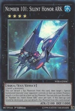 Number 101: Silent Honor ARK [WIRA-EN047] Super Rare - Yu-Gi-Oh! - Card Brawlers | Quebec | Canada |