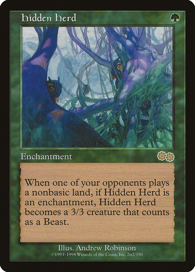 Hidden Herd [Urza's Saga] - Magic: The Gathering - Card Brawlers | Quebec | Canada |