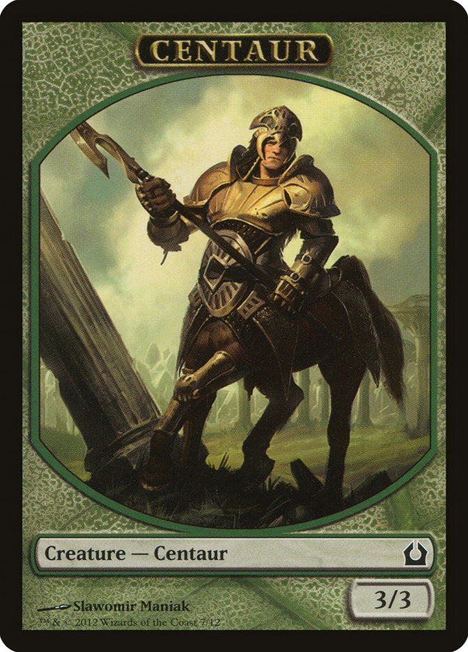 Centaur Token [Return to Ravnica Tokens] - Magic: The Gathering - Card Brawlers | Quebec | Canada |