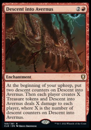 Descent into Avernus [Commander Legends: Battle for Baldur's Gate] - Magic: The Gathering - Card Brawlers | Quebec | Canada |