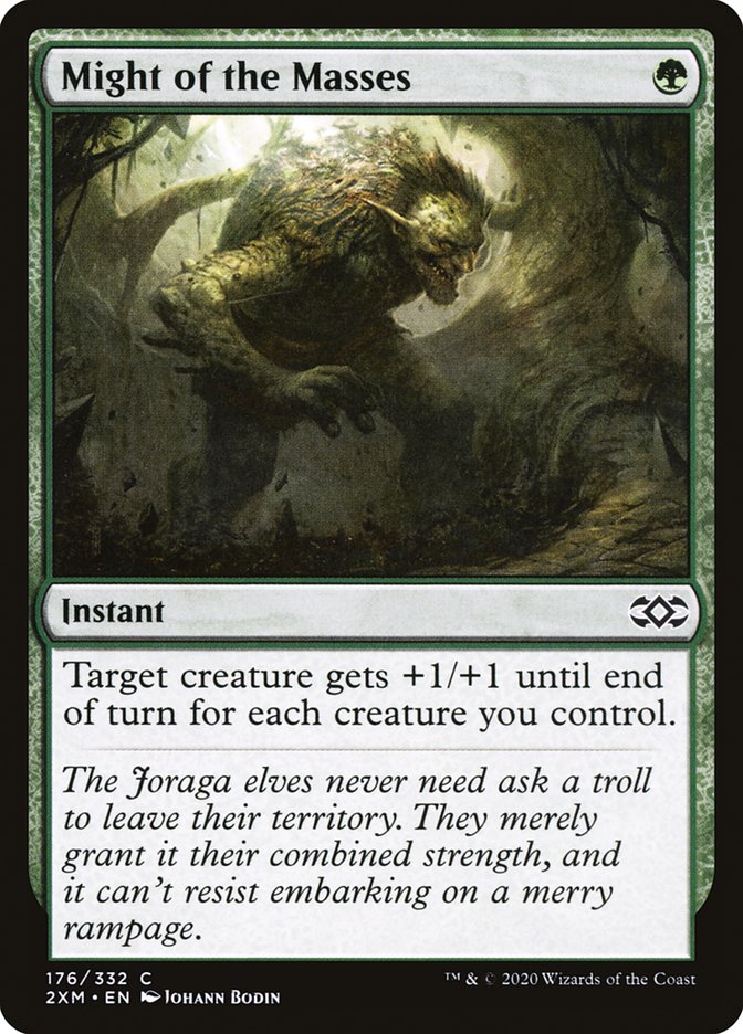 Might of the Masses [Double Masters] - Magic: The Gathering - Card Brawlers | Quebec | Canada |