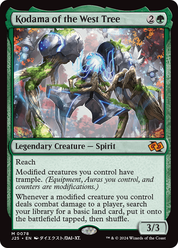 Kodama of the West Tree (Anime) [Foundations Jumpstart] - Magic: The Gathering - Card Brawlers | Quebec | Canada |
