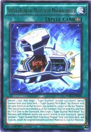 Super Quantal Mech Ship Magnacarrier [WIRA-EN038] Rare - Yu-Gi-Oh! - Card Brawlers | Quebec | Canada |
