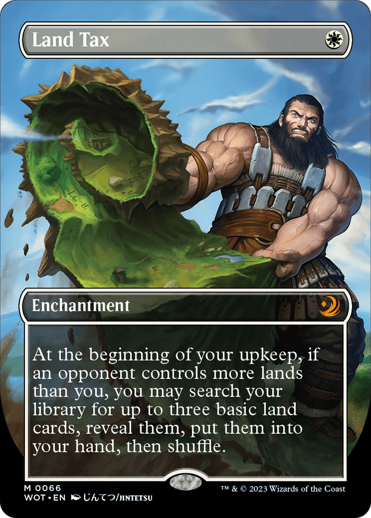 Land Tax (Anime Borderless) [Wilds of Eldraine: Enchanting Tales] - Magic: The Gathering - Card Brawlers | Quebec | Canada |