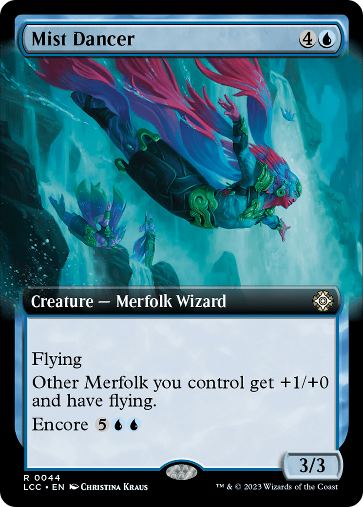 Mist Dancer (Extended Art) [The Lost Caverns of Ixalan Commander] - Magic: The Gathering - Card Brawlers | Quebec | Canada |