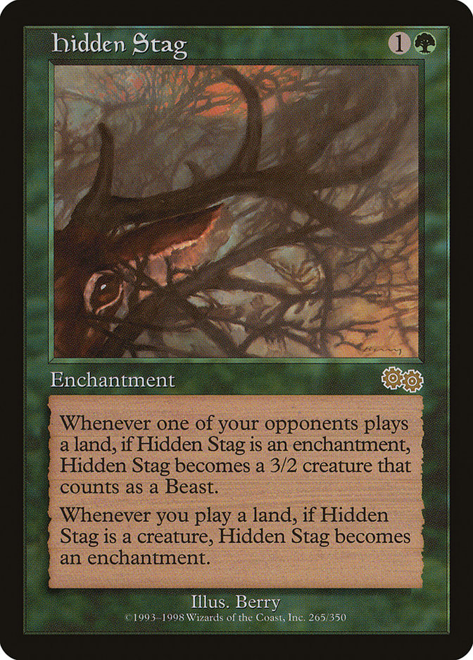 Hidden Stag [Urza's Saga] - Magic: The Gathering - Card Brawlers | Quebec | Canada |