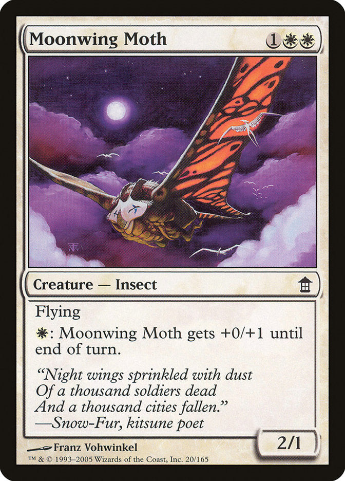 Moonwing Moth [Saviors of Kamigawa] - Magic: The Gathering - Card Brawlers | Quebec | Canada |