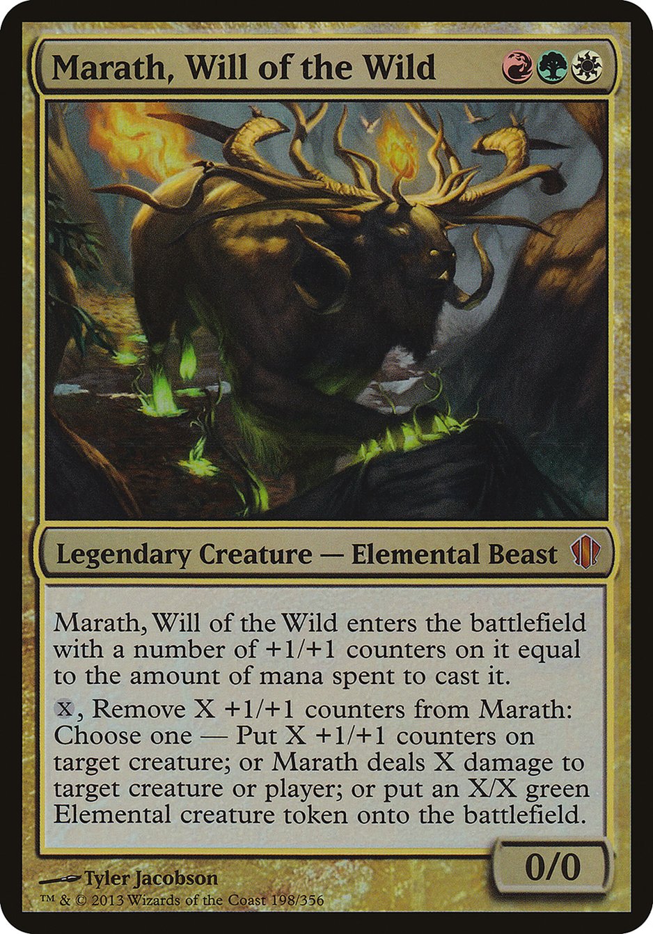 Marath, Will of the Wild (Oversized) [Commander 2013 Oversized] - Magic: The Gathering - Card Brawlers | Quebec | Canada |