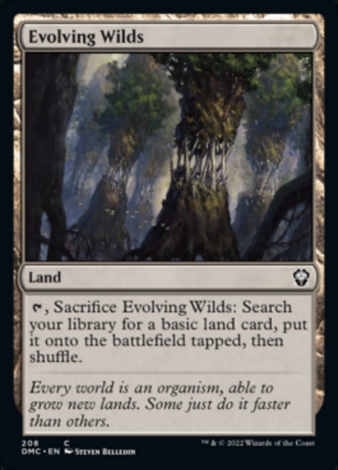 Evolving Wilds [Dominaria United Commander] - Magic: The Gathering - Card Brawlers | Quebec | Canada |