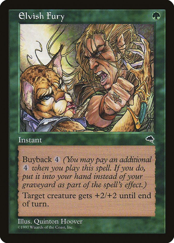 Elvish Fury [Tempest] - Magic: The Gathering - Card Brawlers | Quebec | Canada |