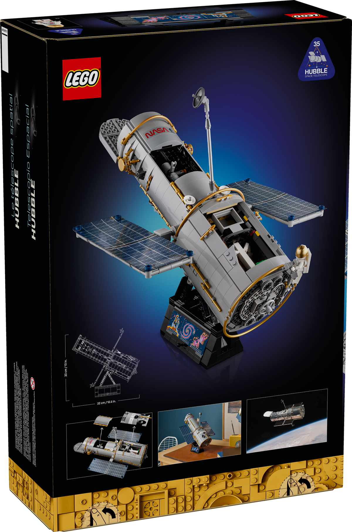 LEGO - Icons - Hubble Space Telescope - Building Kit - 11382