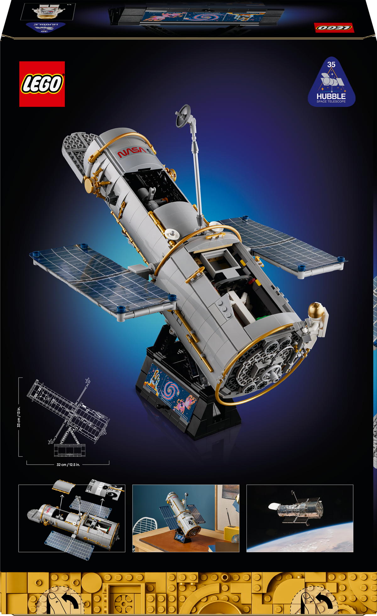 LEGO - Icons - Hubble Space Telescope - Building Kit - 11382