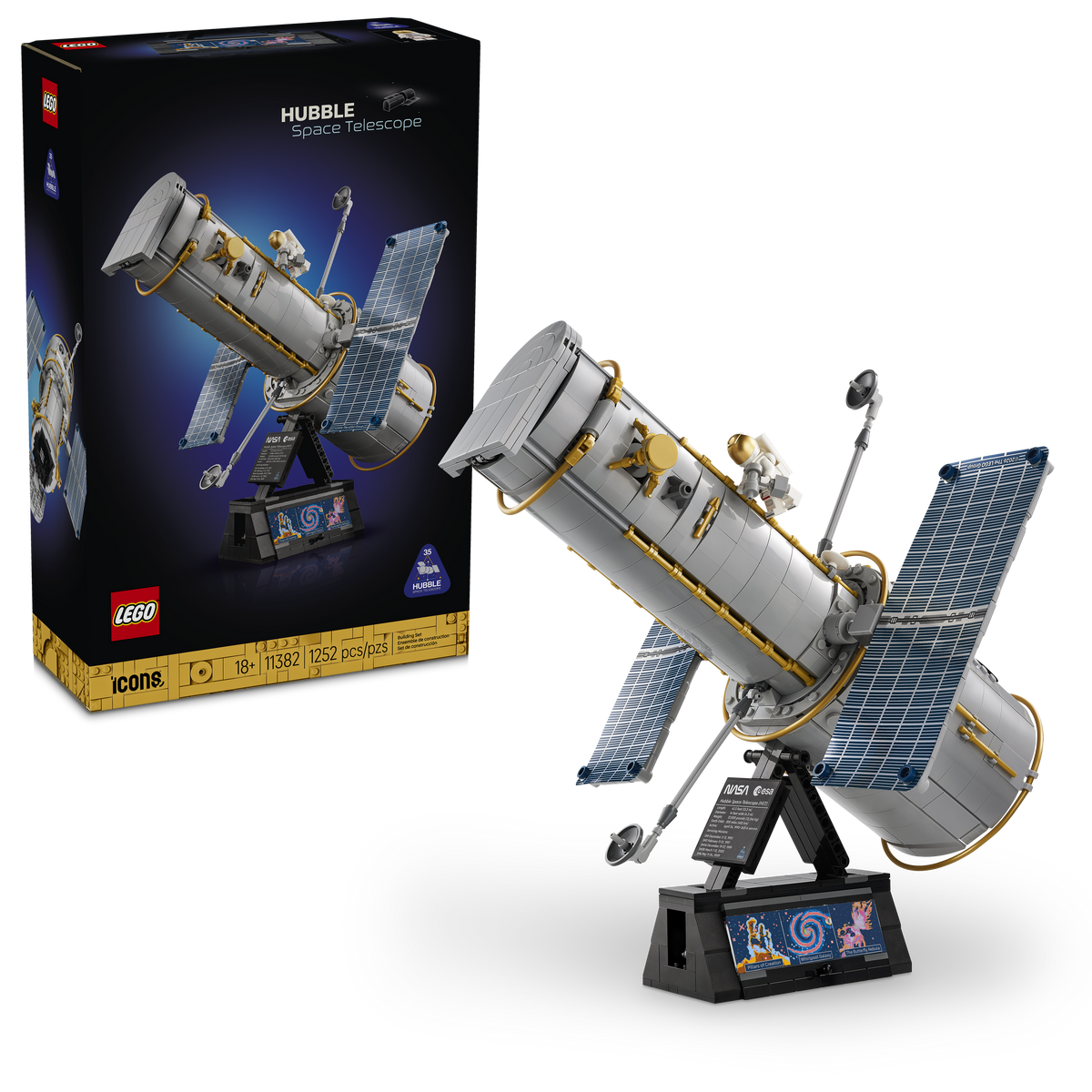 LEGO - Icons - Hubble Space Telescope - Building Kit - 11382
