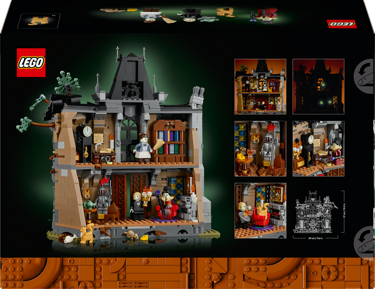 LEGO - Icons - Mayor Manor - Eerie Mansion Decor - Building Kit - 11383