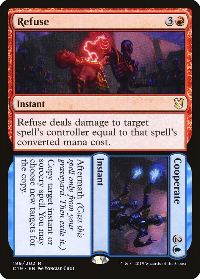 Refuse // Cooperate [Commander 2019] - Magic: The Gathering - Card Brawlers | Quebec | Canada |