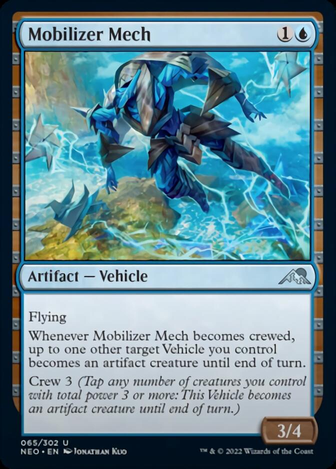 Mobilizer Mech [Kamigawa: Neon Dynasty] - Magic: The Gathering - Card Brawlers | Quebec | Canada |