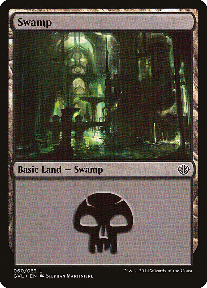 Swamp (60) (Garruk vs. Liliana) [Duel Decks Anthology] - Magic: The Gathering - Card Brawlers | Quebec | Canada |