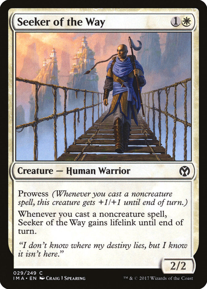 Seeker of the Way [Iconic Masters] - Magic: The Gathering - Card Brawlers | Quebec | Canada |