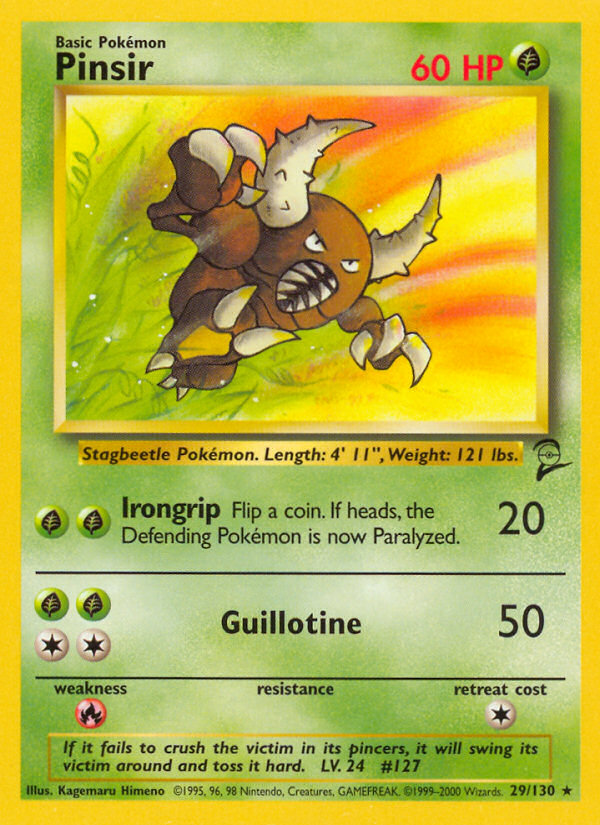 Pinsir (29/130) [Base Set 2] - Pokémon - Card Brawlers | Quebec | Canada |
